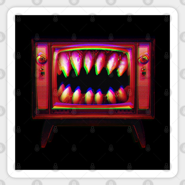 Evil tv Sticker by thenightrepublic